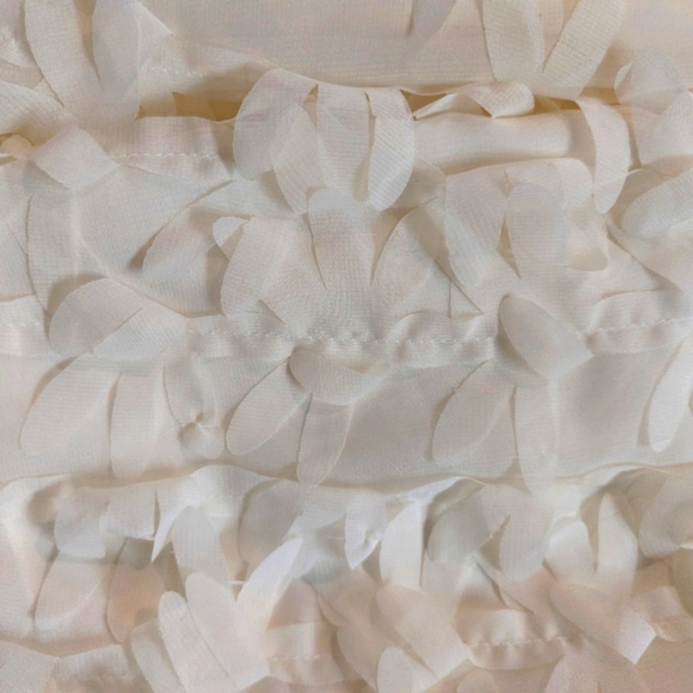 American Princess Beautiful Formal Flower Girls Dress Color Cream Size 8 - Picture 12 of 16